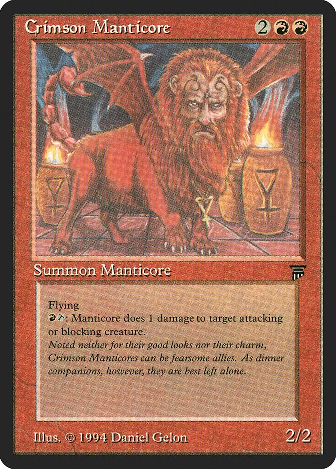 Crimson Manticore [LEG - N/A]