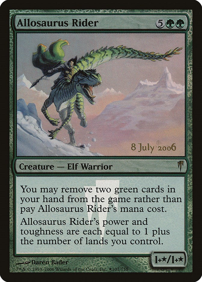 Allosaurus Rider [PRE - 101]