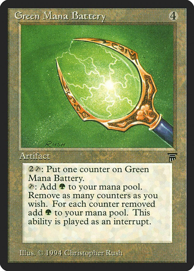 Green Mana Battery [LEG - N/A]