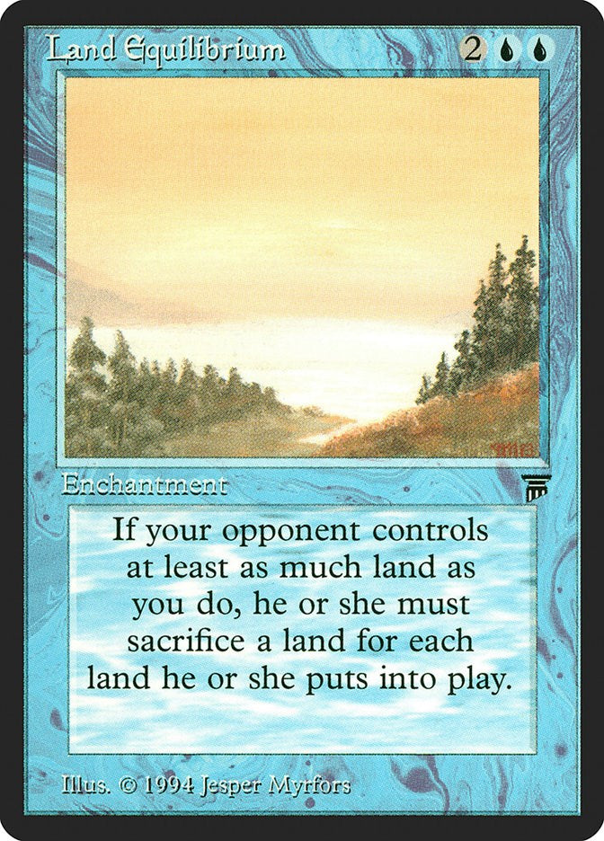 Land Equilibrium [LEG - N/A]