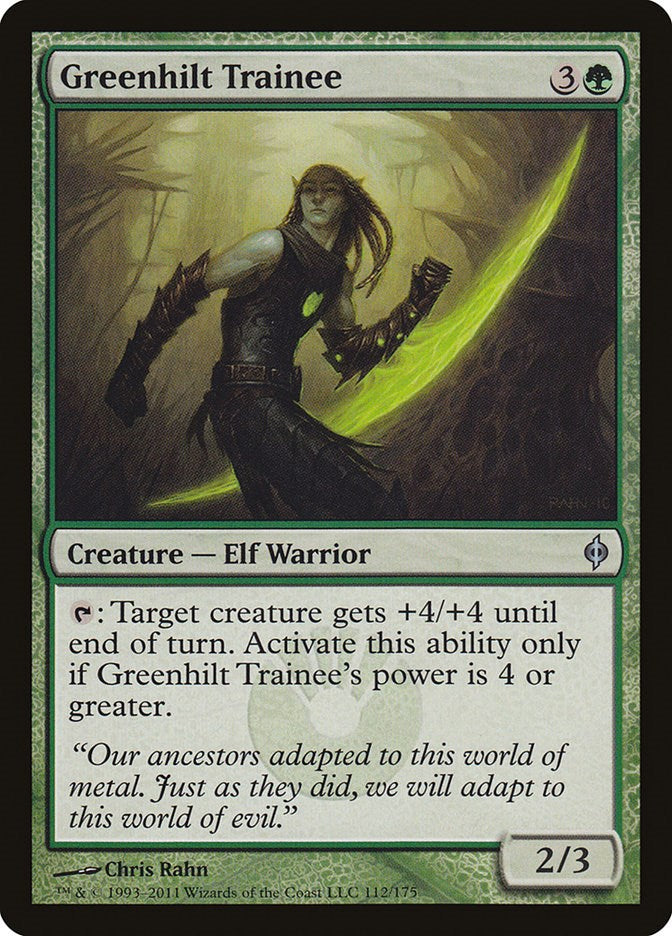 Greenhilt Trainee [NPH - 112]