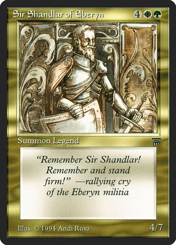 Sir Shandlar of Eberyn [LEG - N/A]