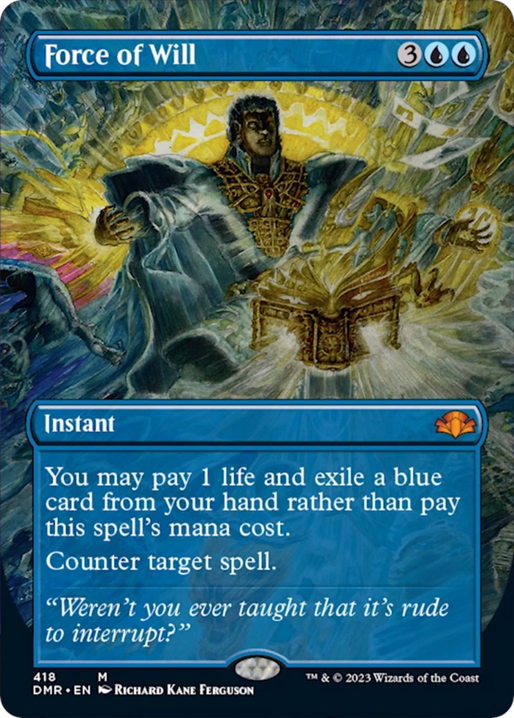 Force of Will (Borderless) [DMR - 418]