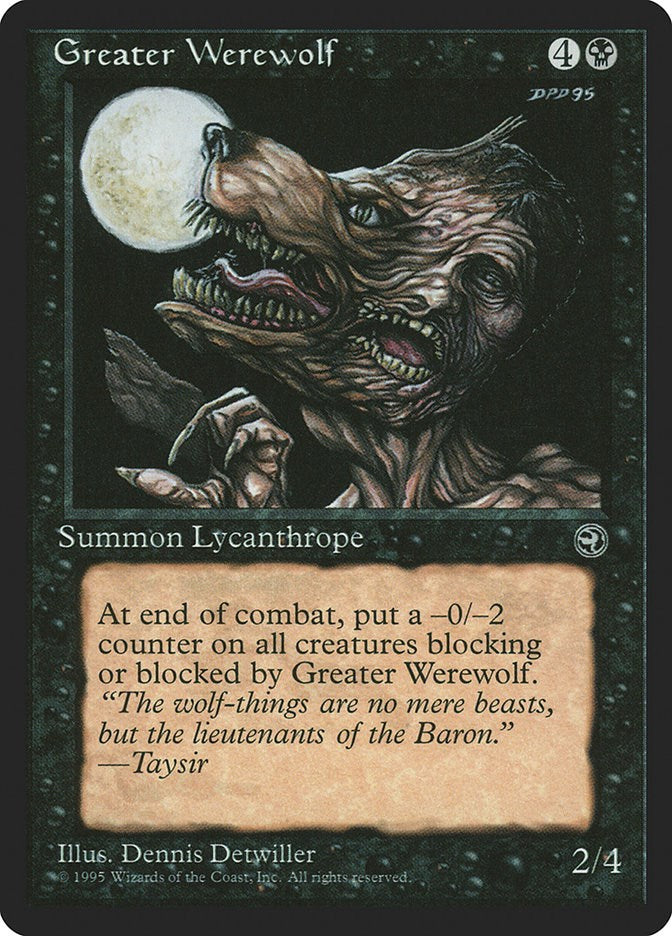 Greater Werewolf [HML - N/A]