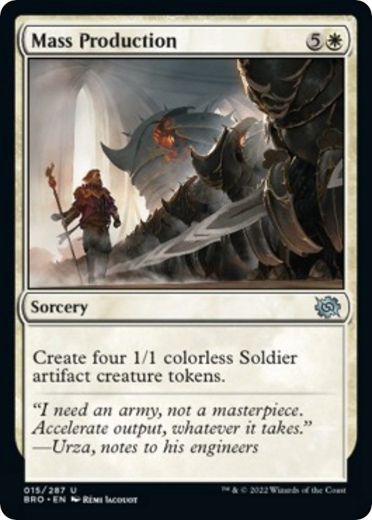 Mass Production [BRO - 15]