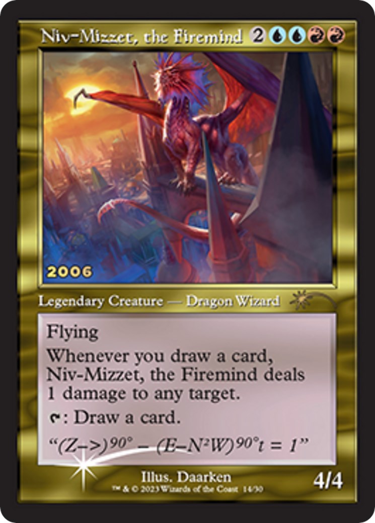 Niv-Mizzet, the Firemind [30A-P - 14]