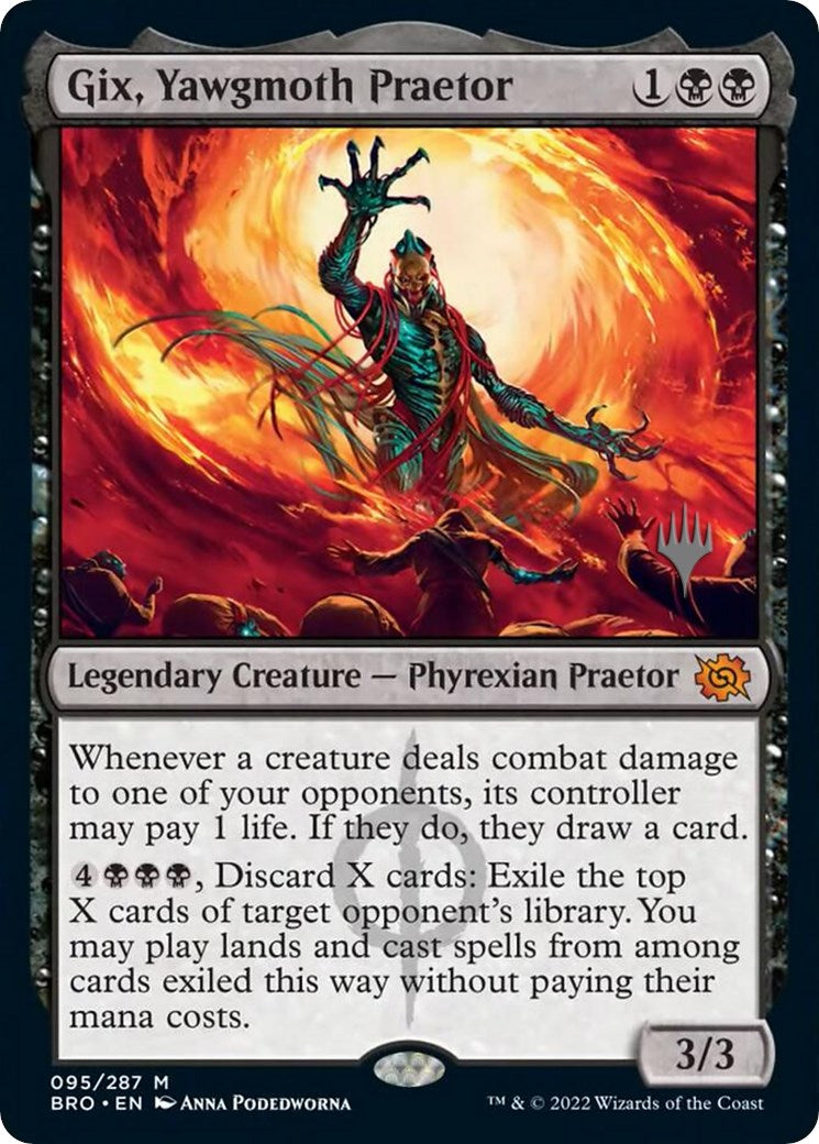 Gix, Yawgmoth Praetor [PPBRO - 95]