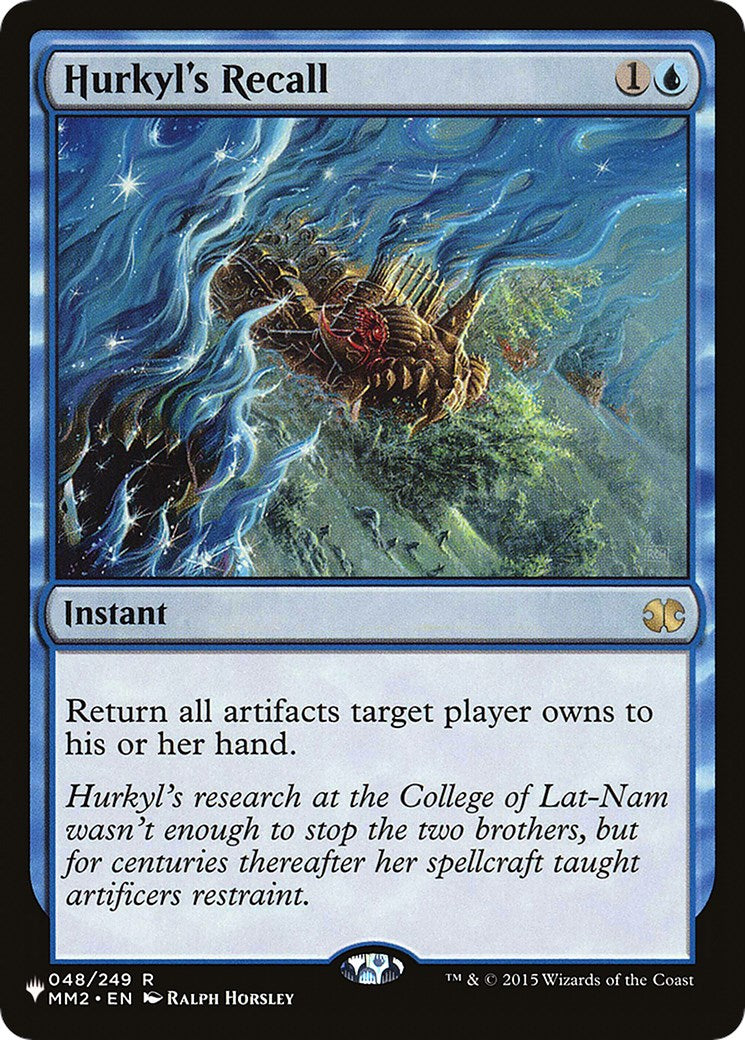 Hurkyl's Recall [LIST - 048/249]