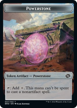 Powerstone // Construct (004) Double-Sided Token [BRO - 7 // 4]