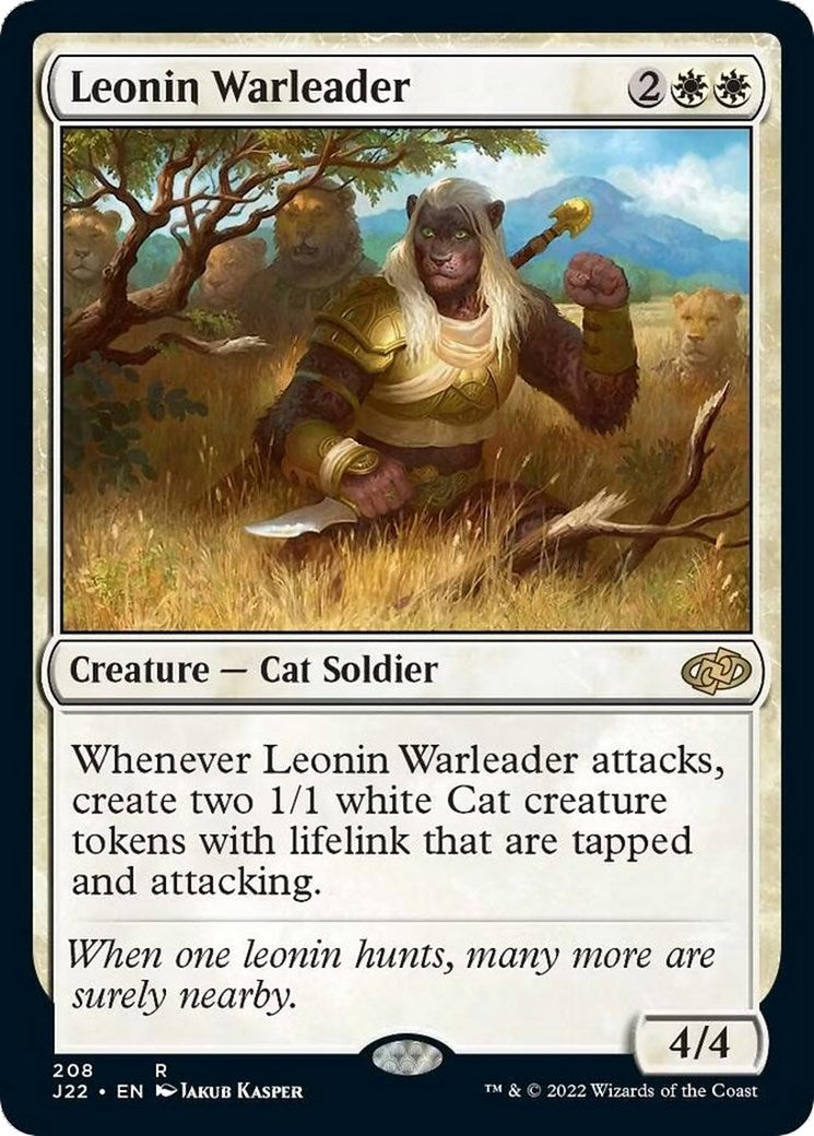 Leonin Warleader [J22 - 208]