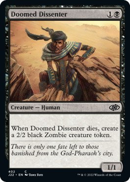 Doomed Dissenter [J22 - 402]