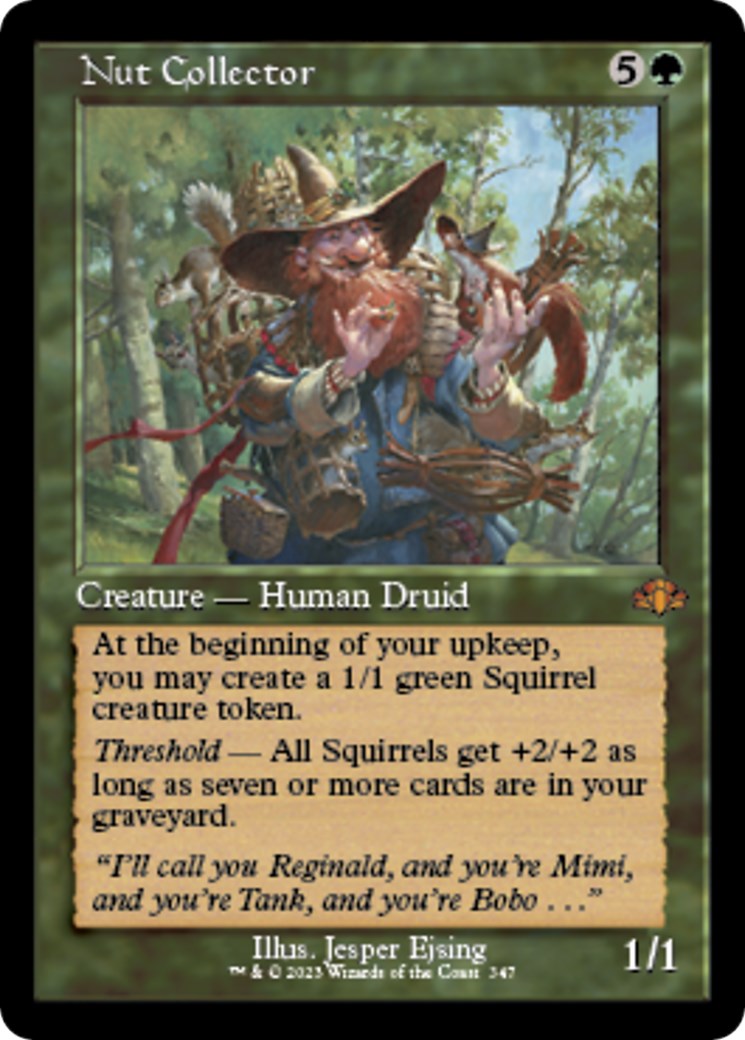 Nut Collector (Retro Frame) [DMR - 347]