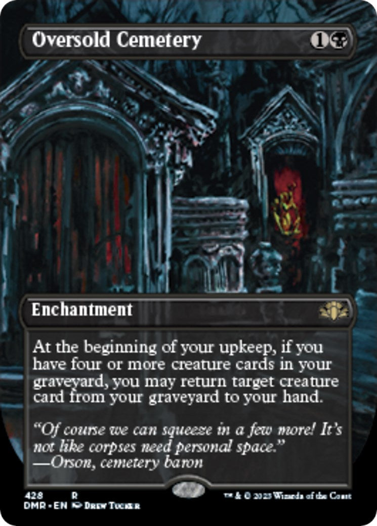 Oversold Cemetery (Borderless) [DMR - 428]