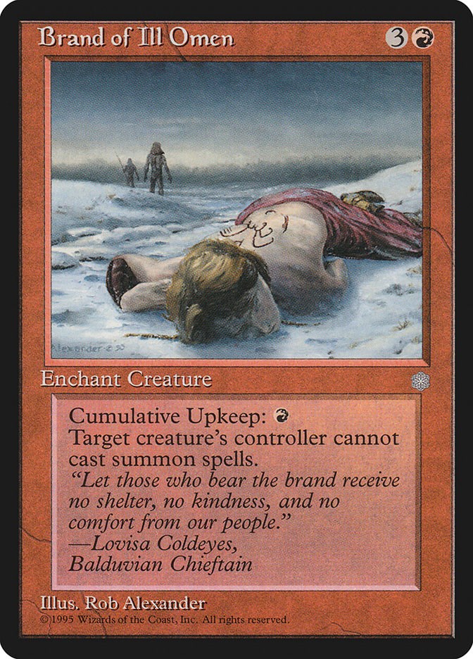 Brand of Ill Omen [ICE - N/A]