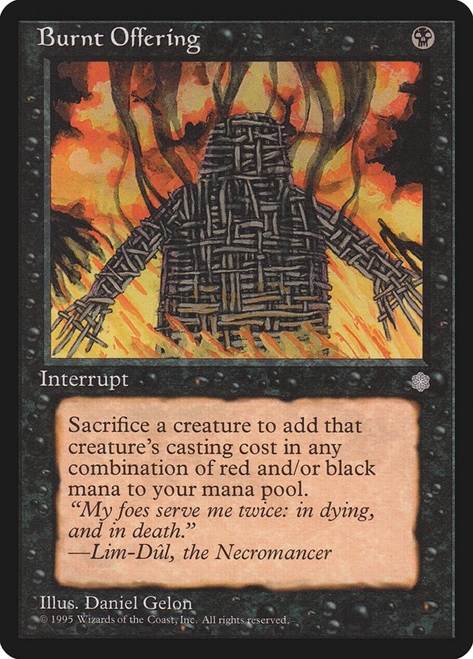 Burnt Offering [ICE - N/A]