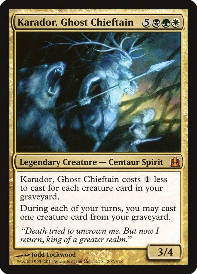 Karador, Ghost Chieftain [CMD - 207]