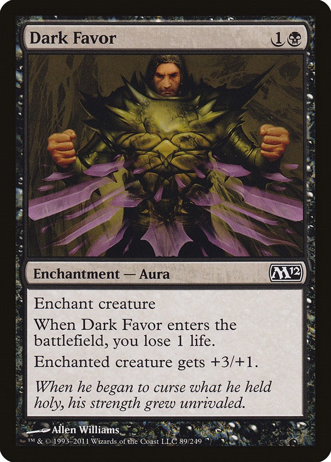 Dark Favor [M12 - 89]