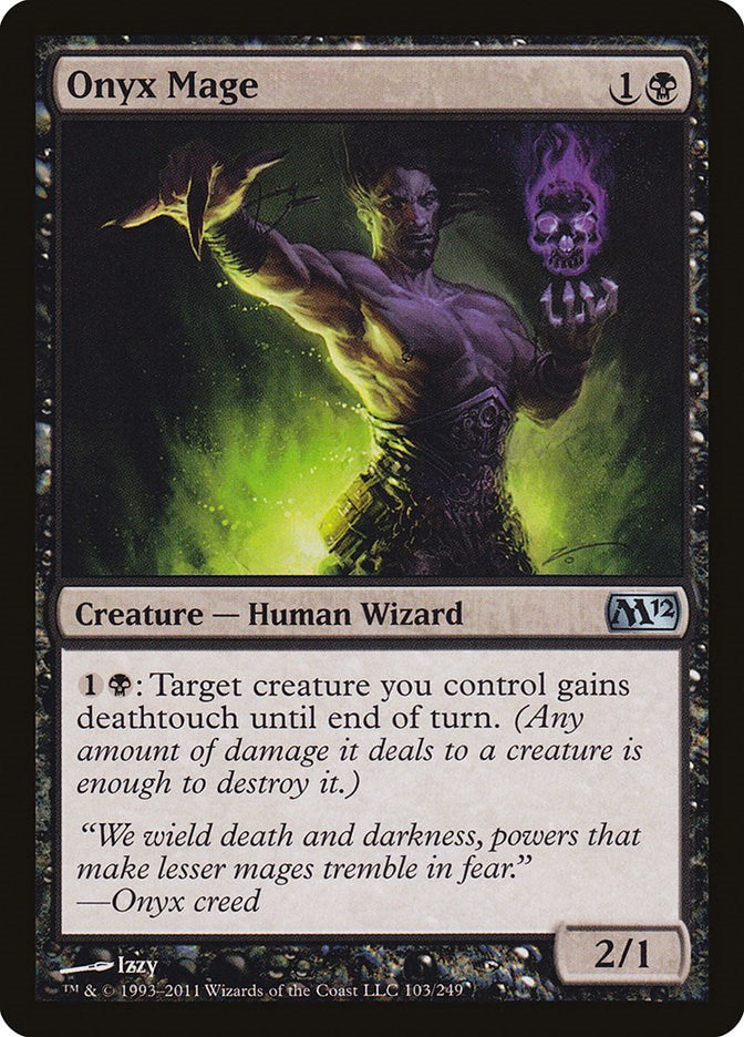 Onyx Mage [M12 - 103]