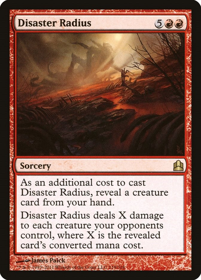 Disaster Radius [CMD - 119]