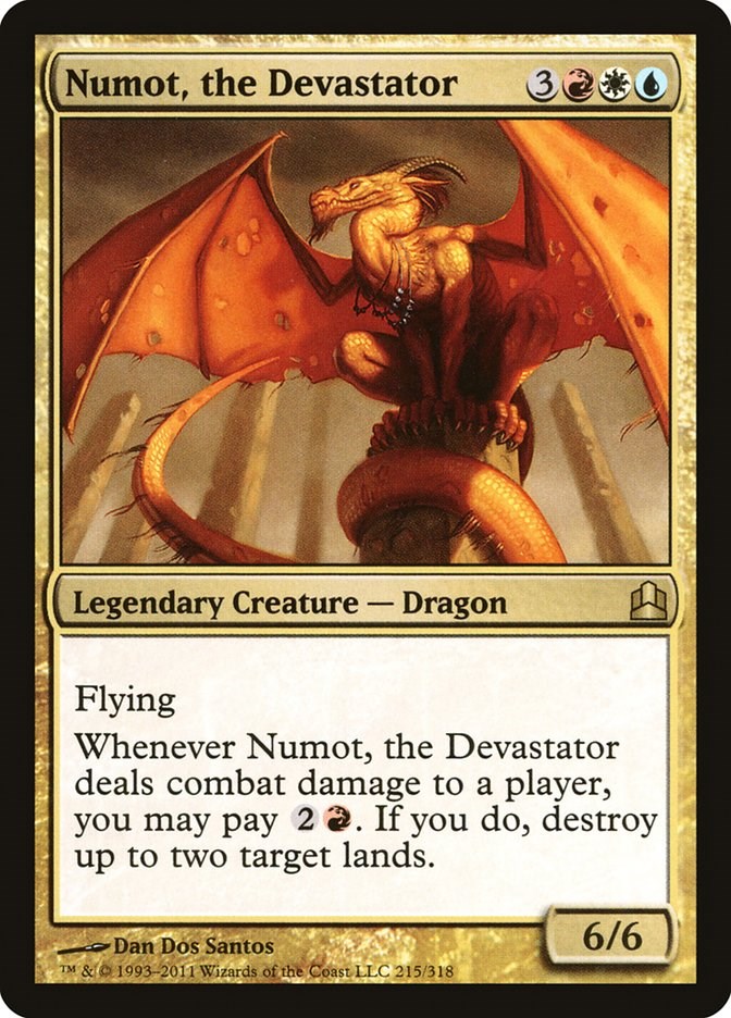 Numot, the Devastator [CMD - 215]