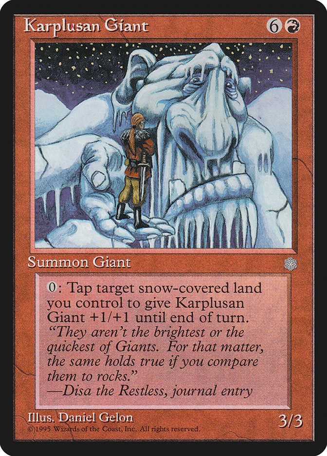 Karplusan Giant [ICE - N/A]