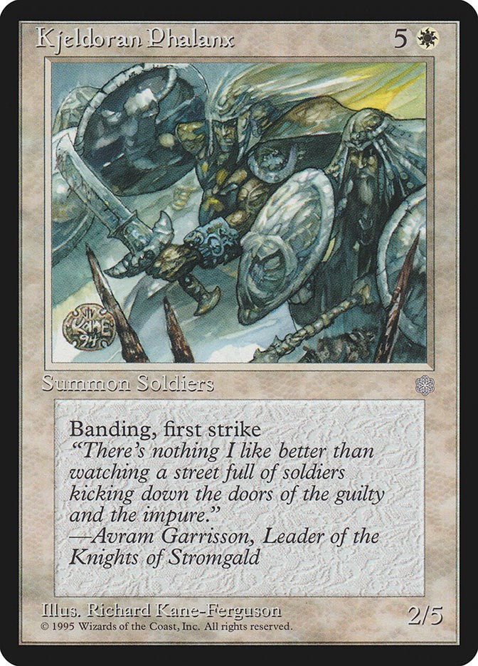 Kjeldoran Phalanx [ICE - N/A]