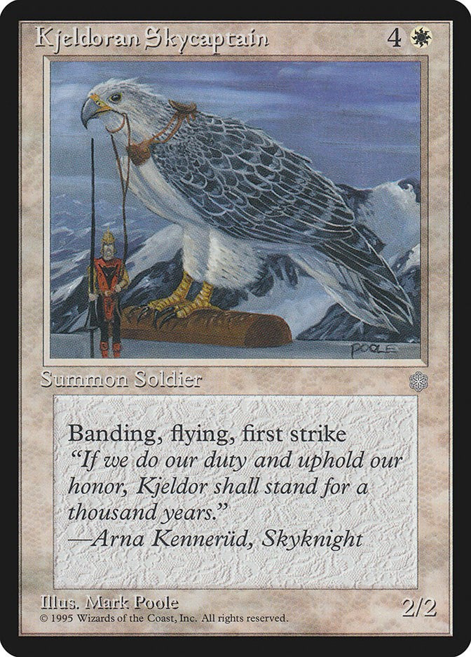 Kjeldoran Skycaptain [ICE - N/A]