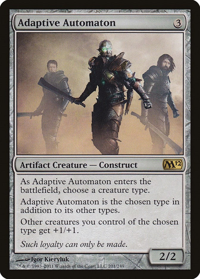 Adaptive Automaton [M12 - 201]