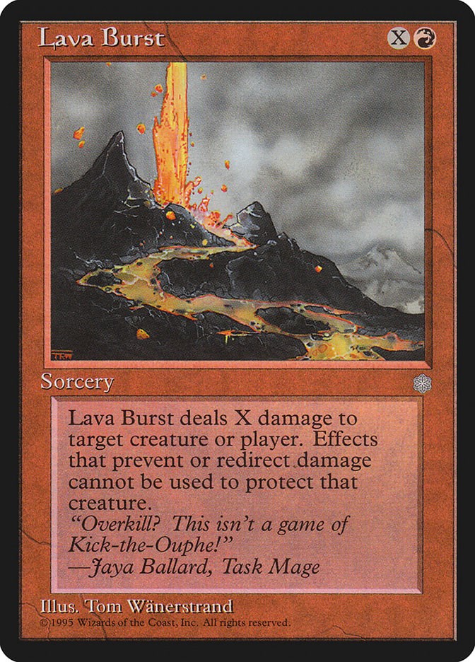 Lava Burst [ICE - N/A]