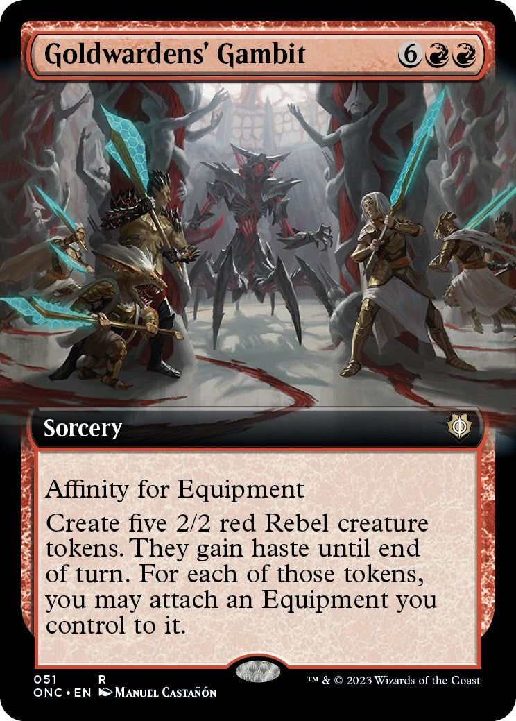 Goldwardens' Gambit (Extended Art) [ONC - 51]
