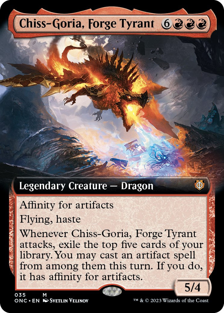 Chiss-Goria, Forge Tyrant (Extended Art) [ONC - 35]
