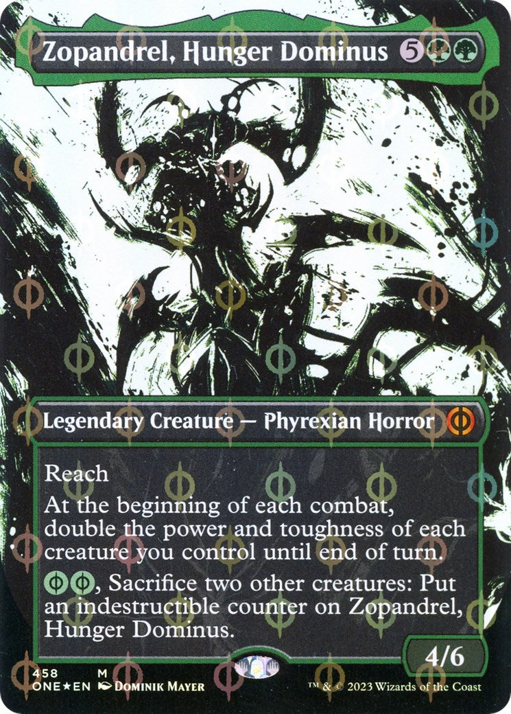 Zopandrel, Hunger Dominus (Showcase) (Step-and-Compleat Foil) [ONE - 458]