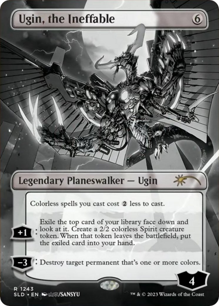 Ugin, the Ineffable (Borderless) [SLD - 1243]