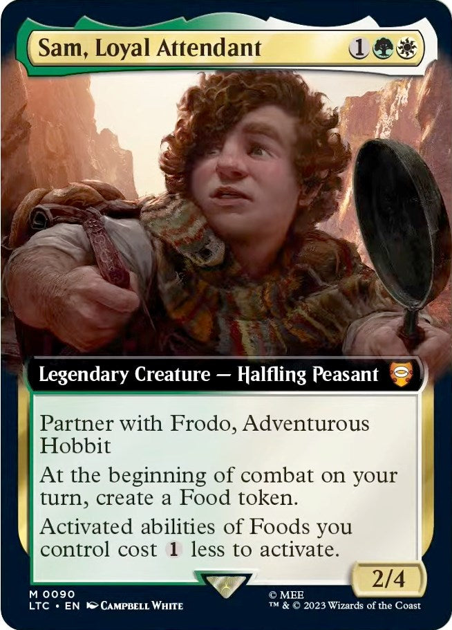 Sam, Loyal Attendant (Extended Art) [LTC - 90]