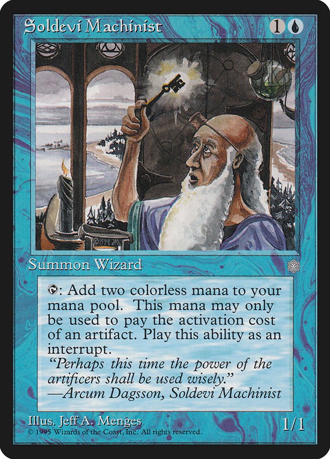 Soldevi Machinist [ICE - N/A]