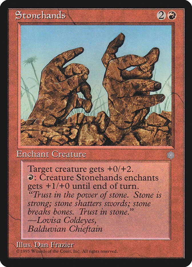 Stonehands [ICE - N/A]