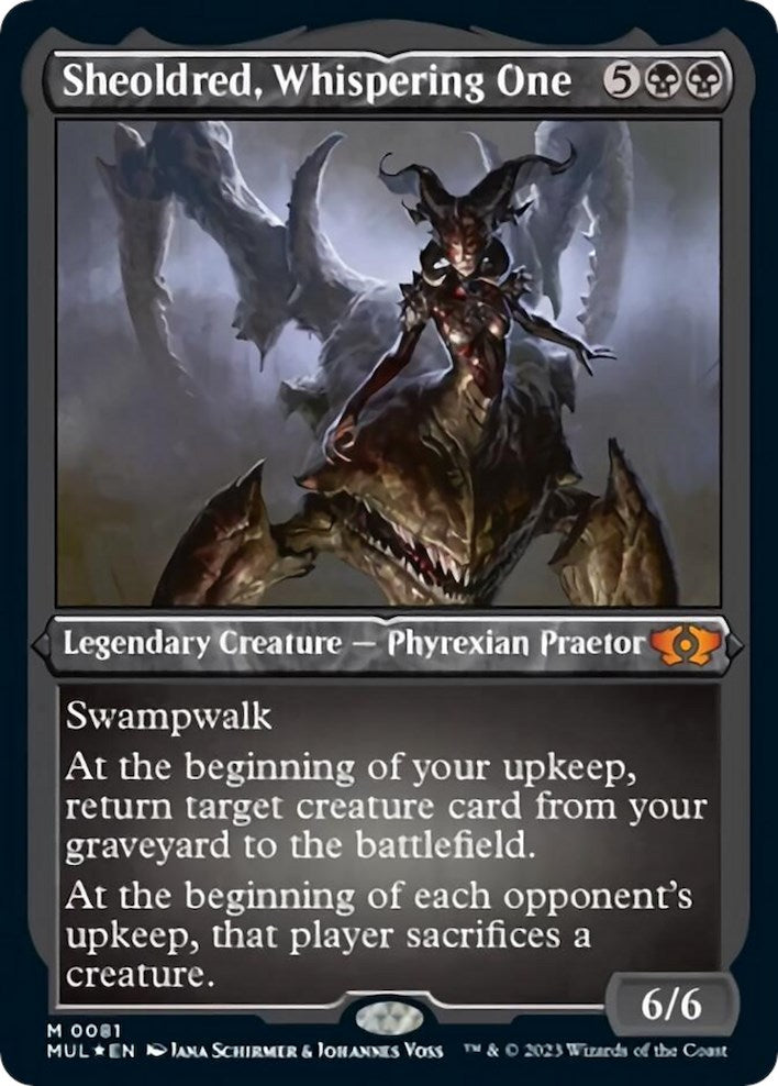 Sheoldred, Whispering One (Foil Etched) [MUL - 81]