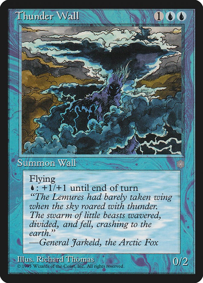 Thunder Wall [ICE - N/A]