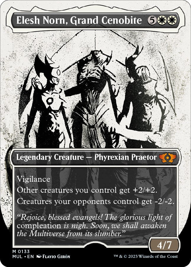 Elesh Norn, Grand Cenobite (Halo Foil) [MUL - 133]