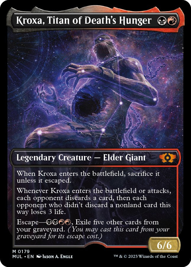 Kroxa, Titan of Death's Hunger (Halo Foil) [MUL - 179]