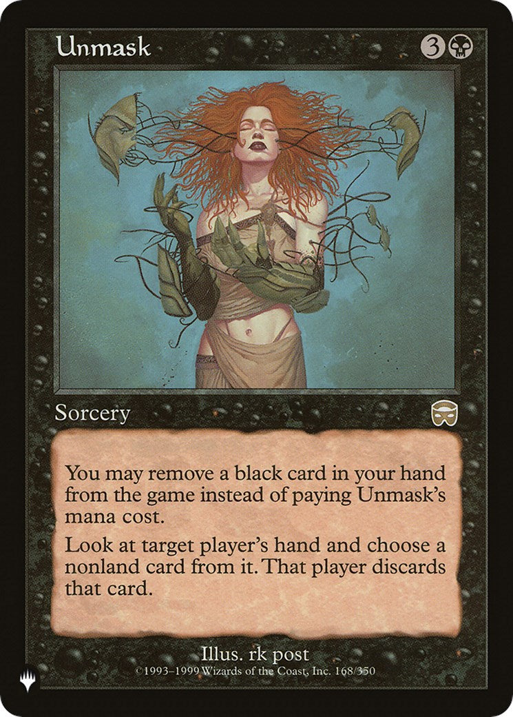 Unmask [LIST - 168/350]
