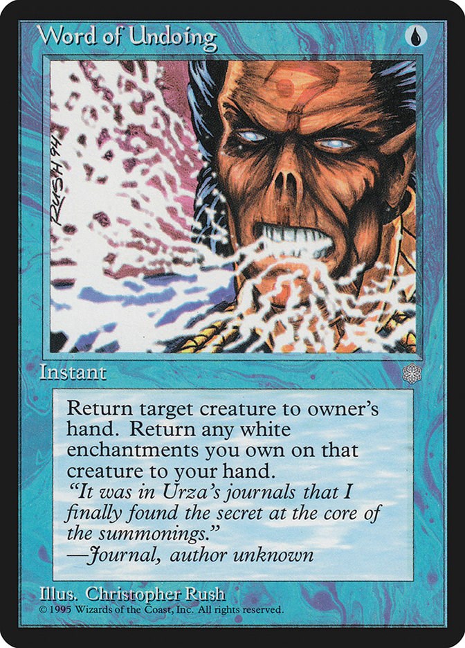 Word of Undoing [ICE - N/A]