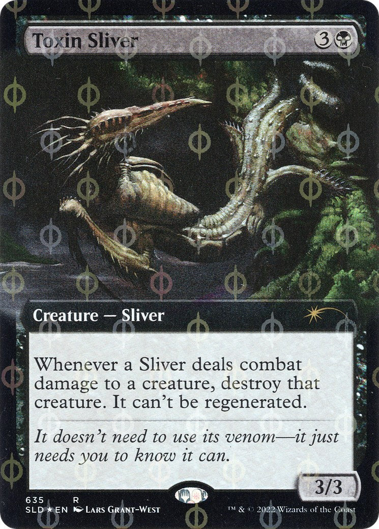 Toxin Sliver (Extended Art) (Step-and-Compleat Foil) [SLD - 635]