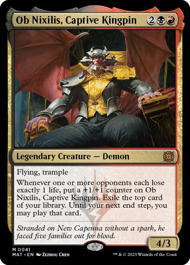 Ob Nixilis, Captive Kingpin [MAT - 41]