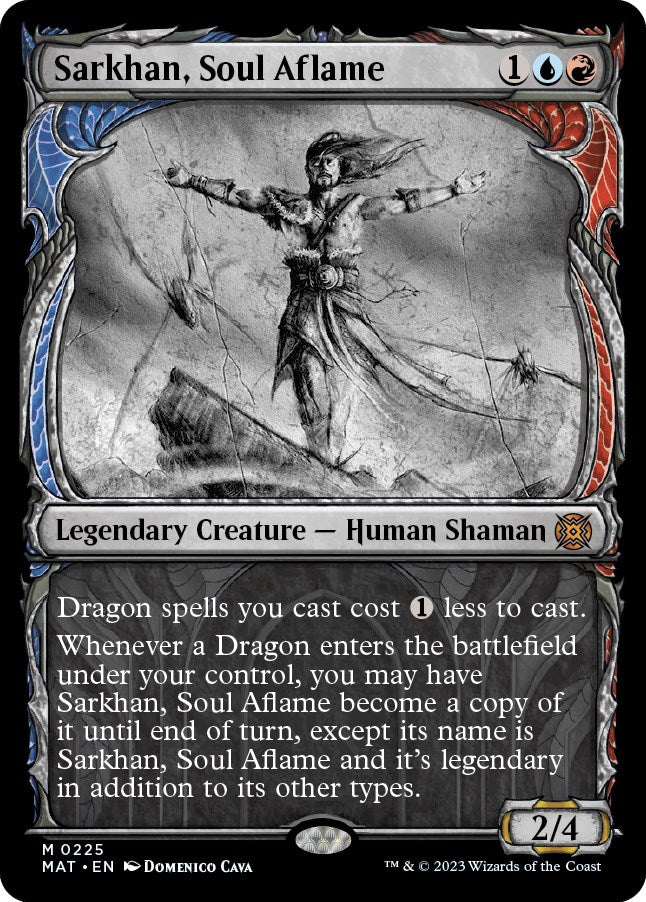 Sarkhan, Soul Aflame (Halo Foil) [MAT - 225]