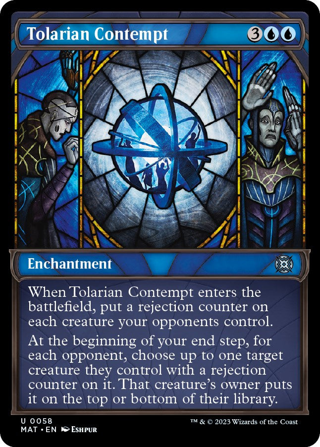 Tolarian Contempt (Showcase) [MAT - 58]