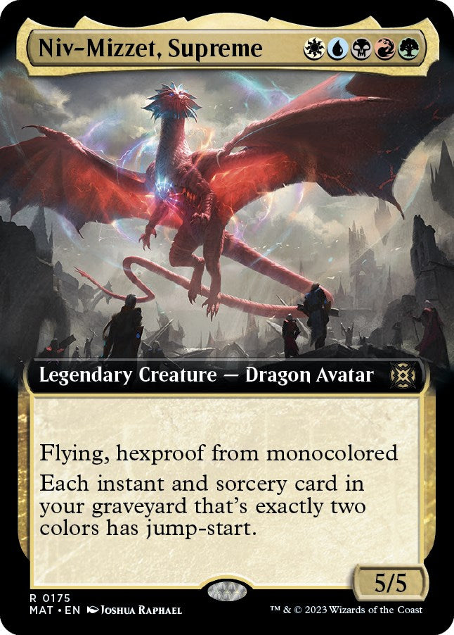 Niv-Mizzet, Supreme (Extended Art) [MAT - 175]