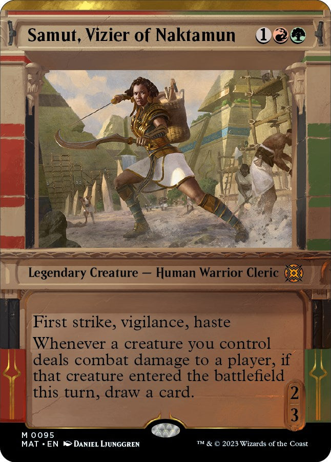 Samut, Vizier of Naktamun (Showcase) [MAT - 95]