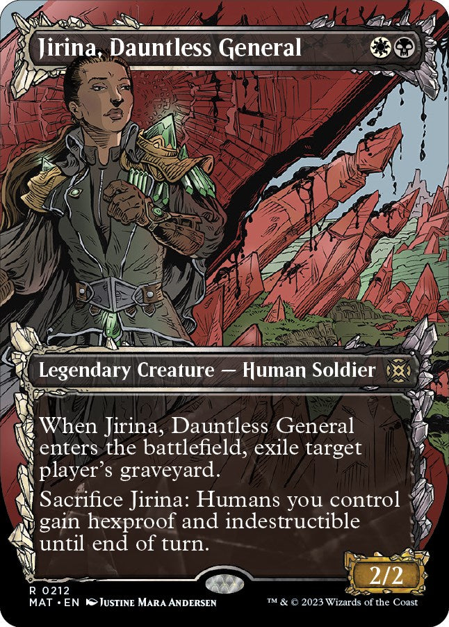 Jirina, Dauntless General (Halo Foil) [MAT - 212]