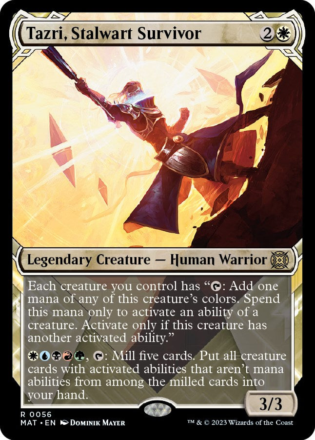 Tazri, Stalwart Survivor (Showcase) [MAT - 56]